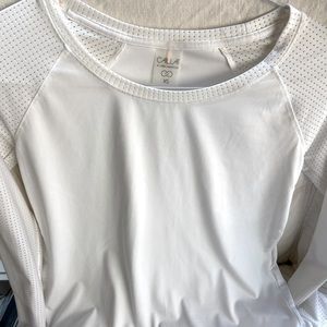 Calia by Carrie Underwood white top NWOT XS